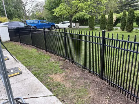 Spear-Top Ornamental Fence